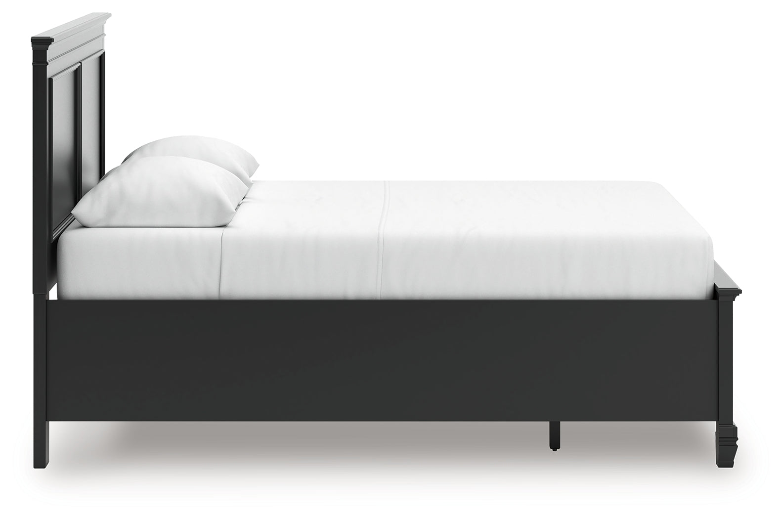 Lanolee Black Queen Panel Storage Bed - B687B17