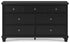 Lanolee California King Panel Bed, Dresser, Chest and 2 Nightstands - B687B32