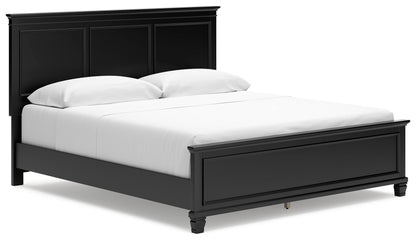 Lanolee California King Panel Bed, Dresser, Chest and 2 Nightstands - B687B32