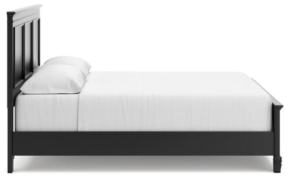 Lanolee California King Panel Bed, Dresser, Chest and 2 Nightstands - B687B32