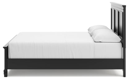 Lanolee California King Panel Bed, Dresser, Chest and 2 Nightstands - B687B32