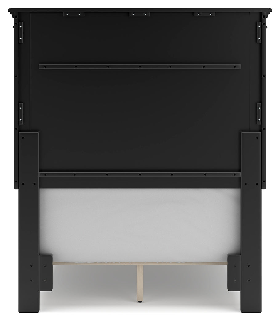 Lanolee  Twin Panel Bed - B687B2
