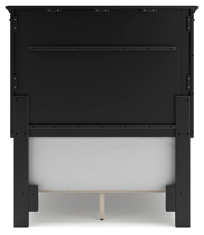 Lanolee  Twin Panel Bed - B687B2