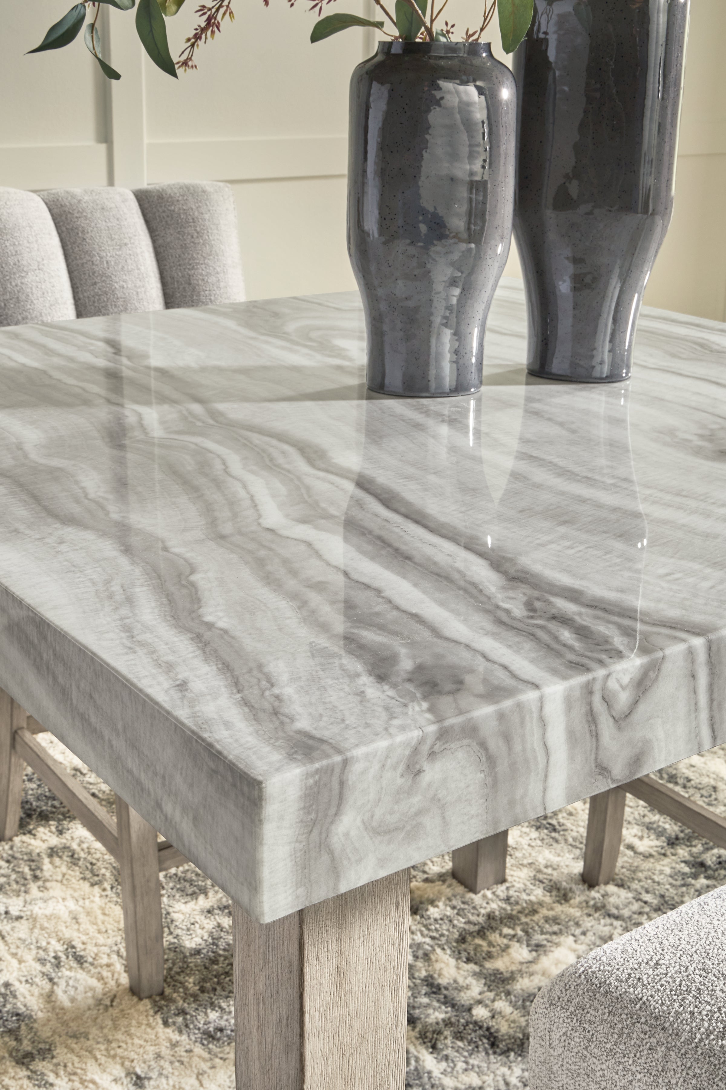 Larawyn Bisque Counter Height Dining Table - PCD575-13