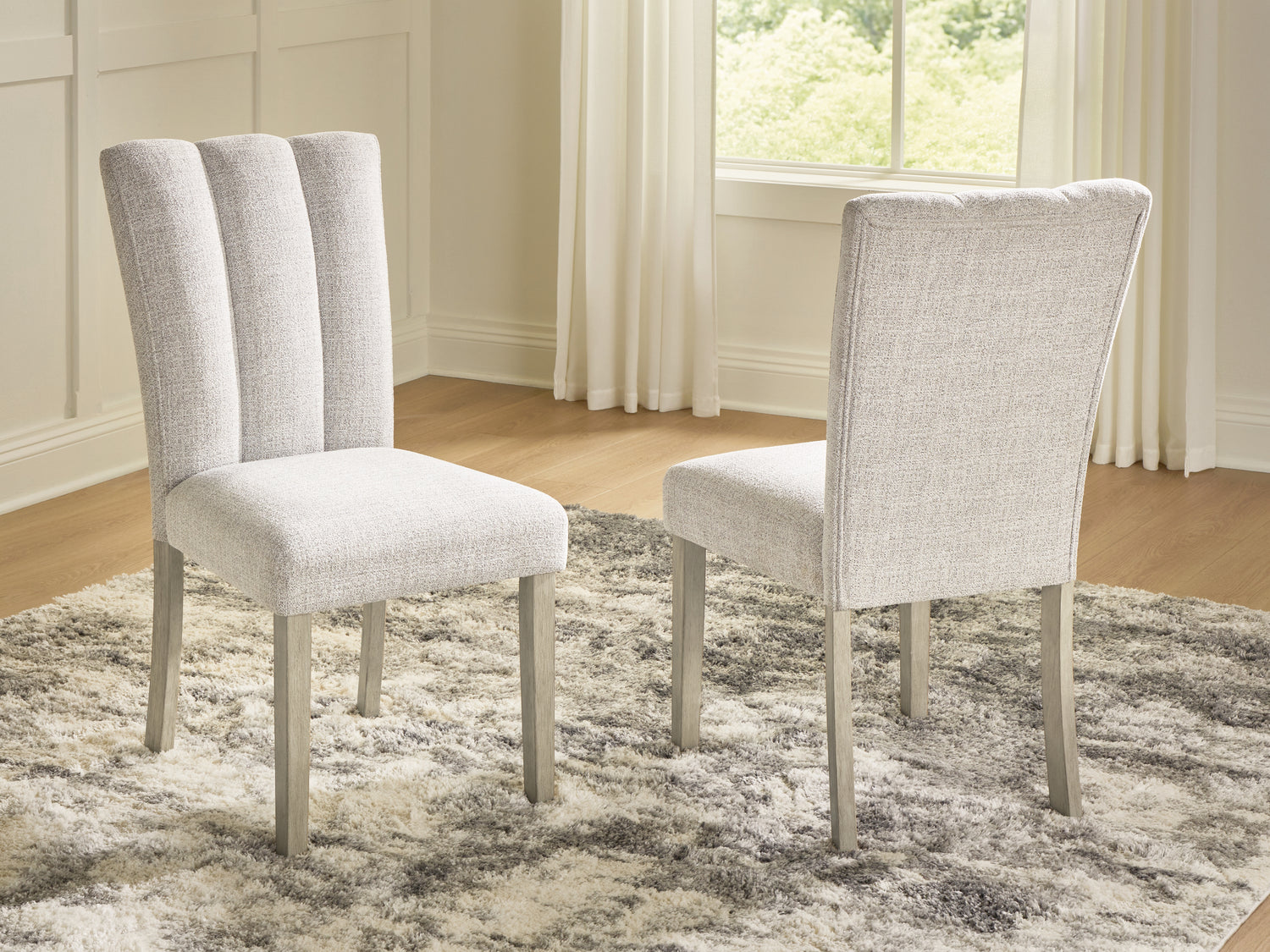 Larawyn Bisque Dining Chair, Set of 2 - PCD575-01