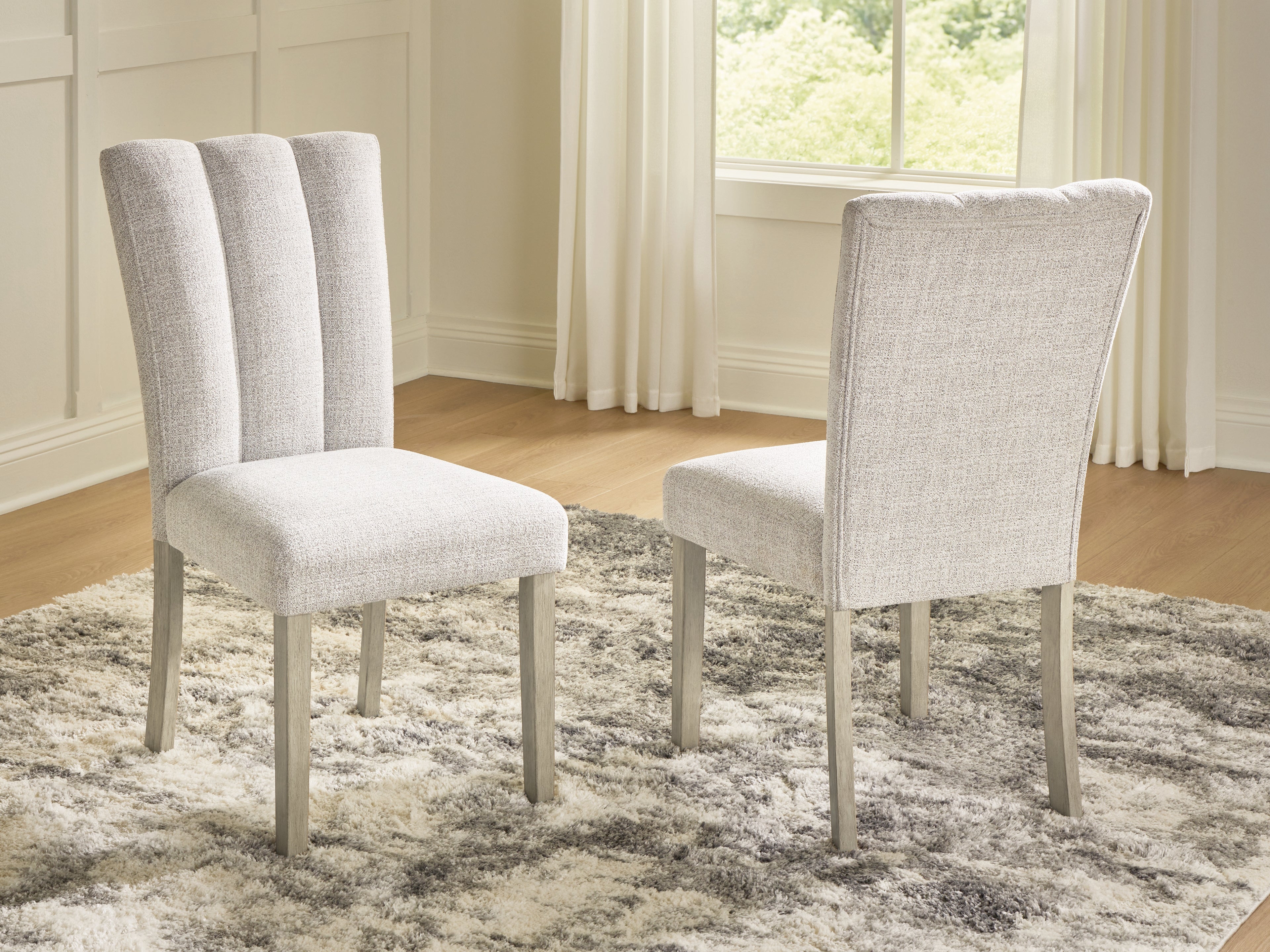 Larawyn Bisque Dining Chair, Set of 2 - PCD575-01