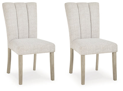 Larawyn Bisque Dining Chair, Set of 2 - PCD575-01