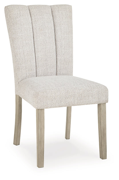 Larawyn Bisque Dining Chair, Set of 2 - PCD575-01