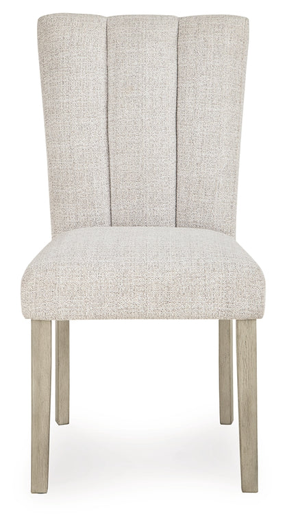 Larawyn Bisque Dining Chair, Set of 2 - PCD575-01