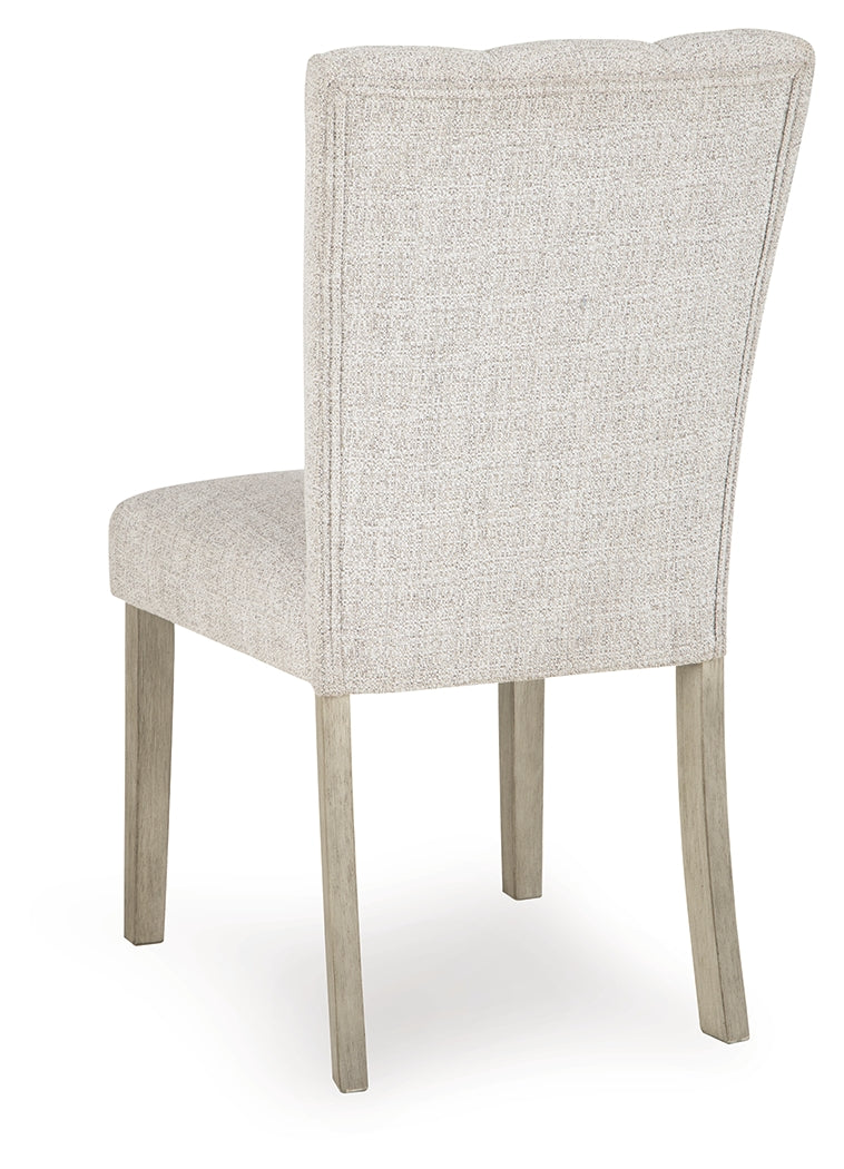 Larawyn Bisque Dining Chair, Set of 2 - PCD575-01