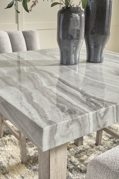 Larawyn Counter Height Dining Table and 4 Barstools - PCD575D2