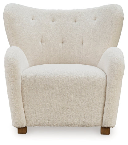 Larbell Ecru Accent Chair - A3000709