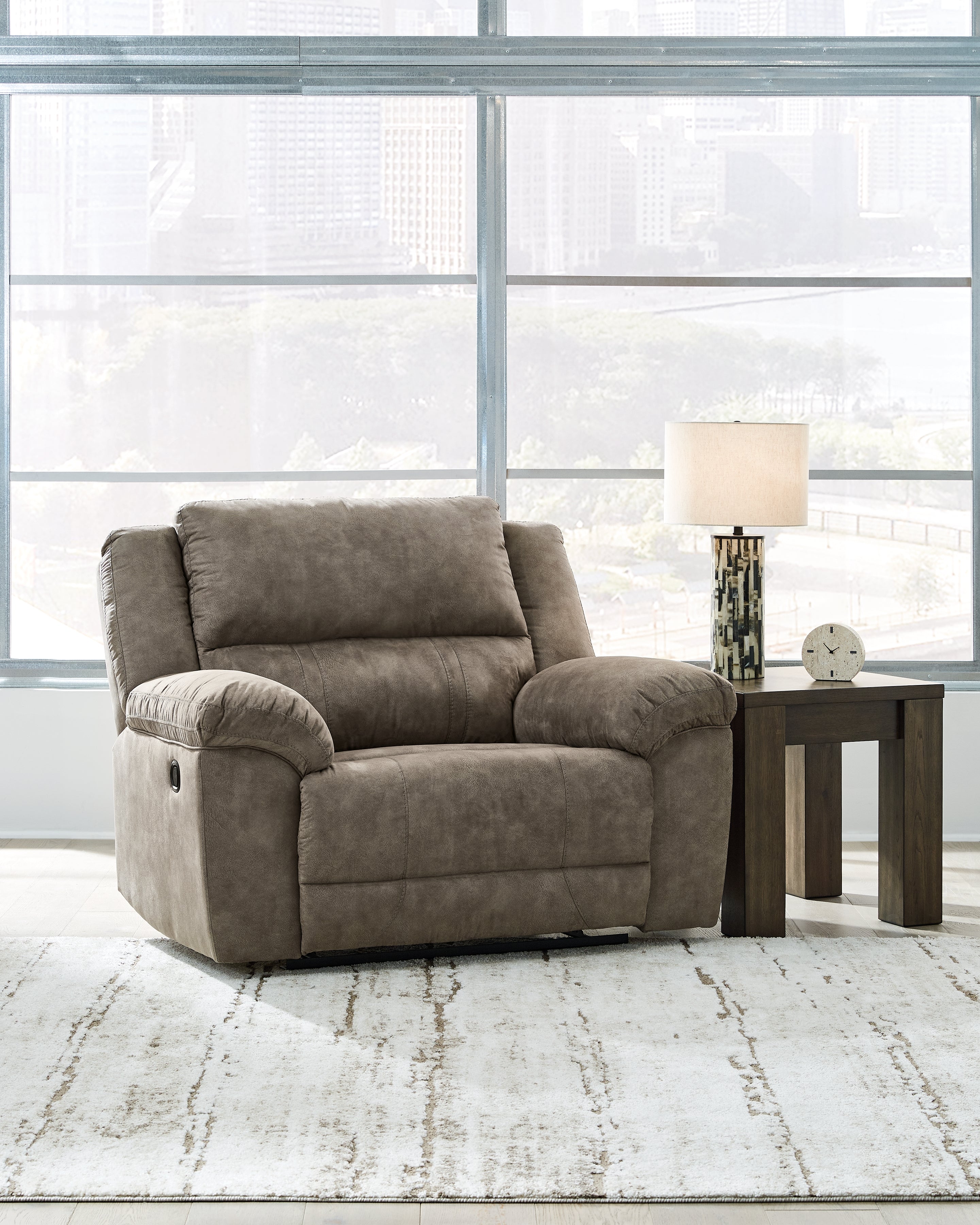 Laresview Reclining Loveseat and Oversized Recliner - 37203U2