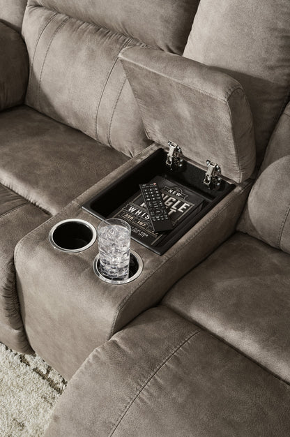Laresview Sofa and Loveseat in Fossil from Ashley - Luna Furniture