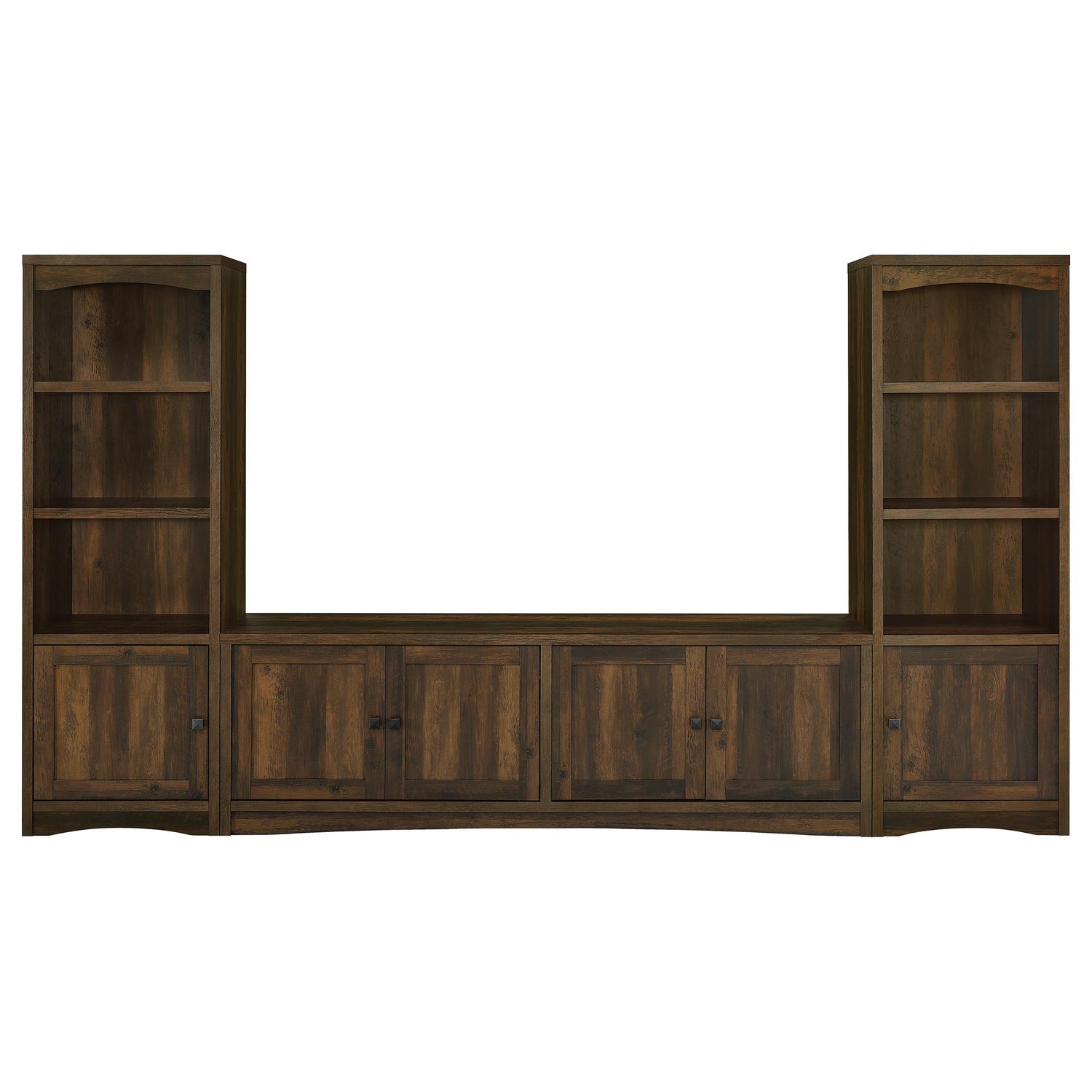 Laughlin 3-piece Entertainment Center TV Stand Dark Pine - 724123-SET
