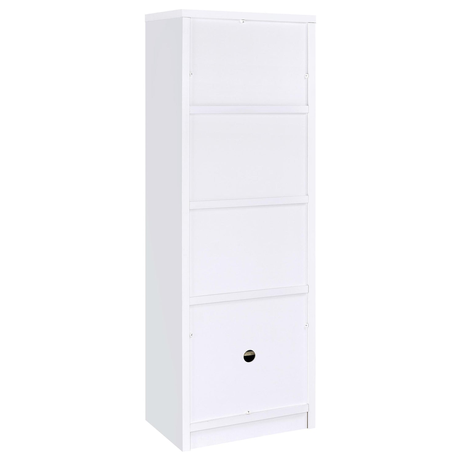 Laughlin 3-piece Entertainment Center TV Stand White - 724113-SET
