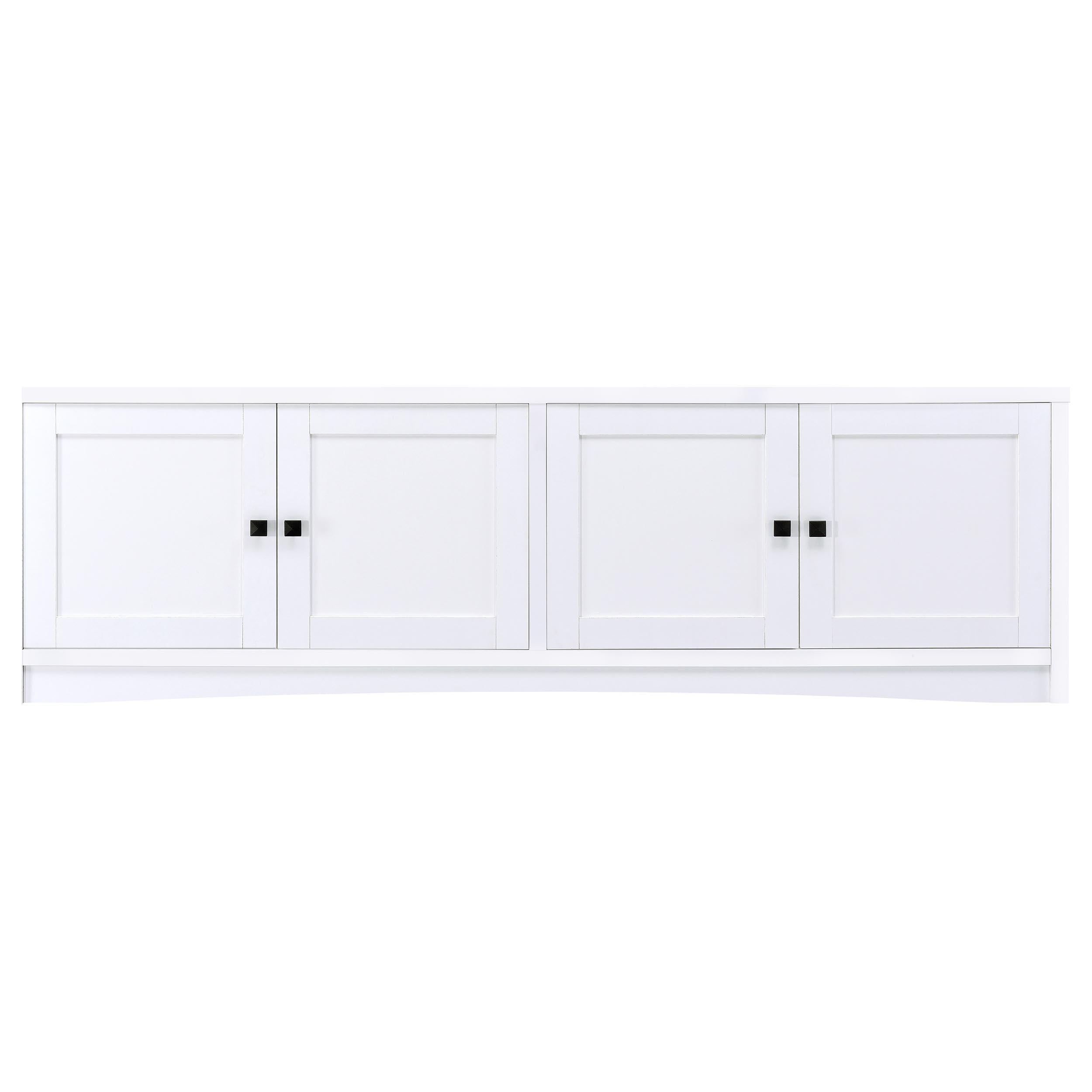 Laughlin 3-piece Entertainment Center TV Stand White - 724113-SET