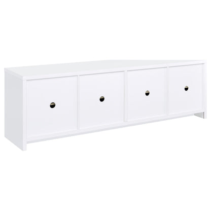 Laughlin 3-piece Entertainment Center TV Stand White - 724113-SET