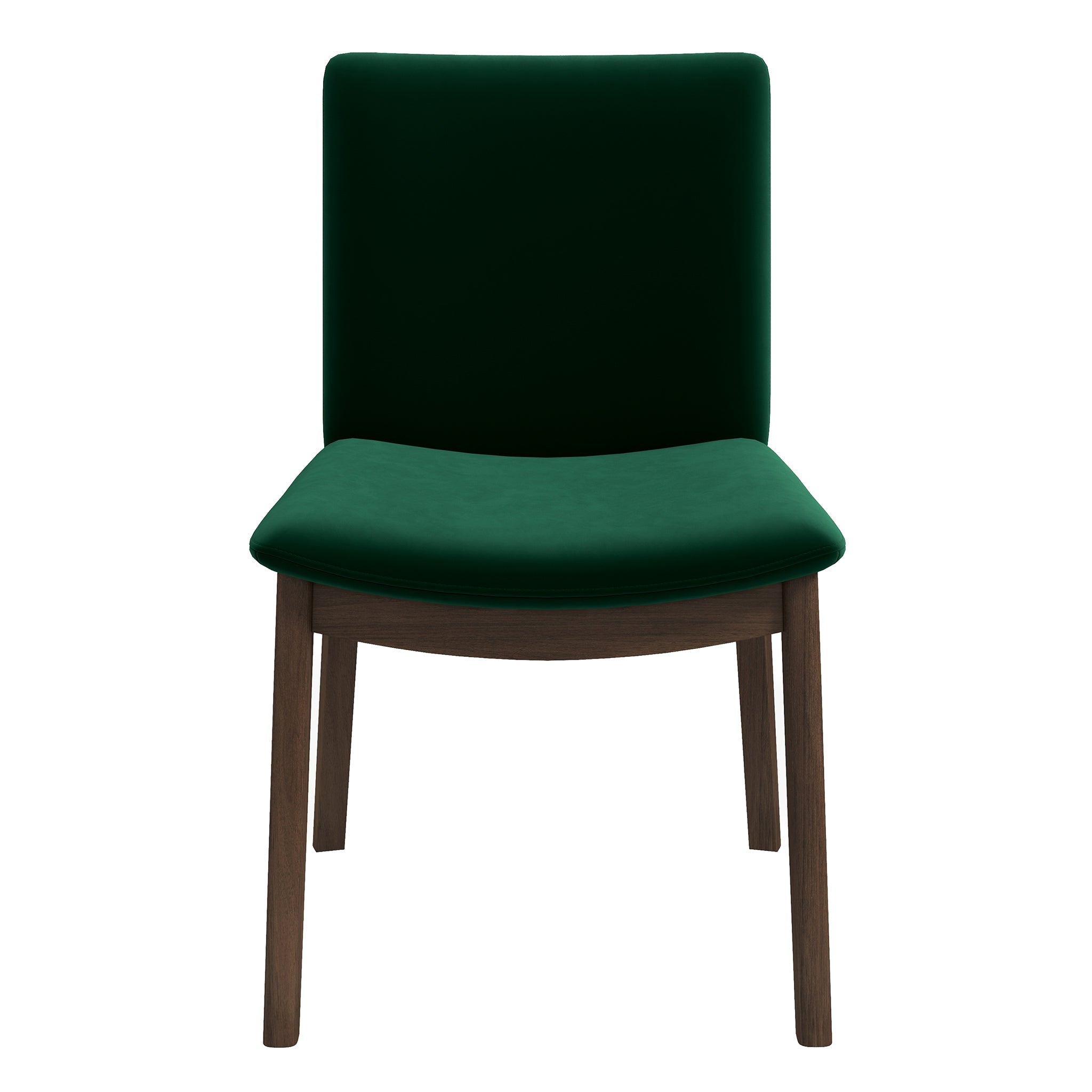 Laura  Green Velvet Solid Wood Dining Chair (Set Of 2) - DCH00402206