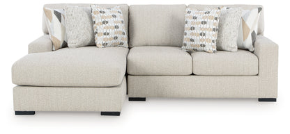 Laurelgrove Pebble 2-Piece Sectional Sofa Chaise - 75105S4