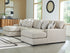 Laurelgrove Pebble 3-Piece Double Chaise Sectional - 75105S7