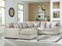Laurelgrove Pebble 4-Piece Sectional with Chaise - 75105S1