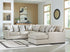 Laurelgrove Pebble 4-Piece Sectional with Chaise - 75105S2