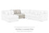 Laurelgrove Pebble Armless Loveseat - 7510534