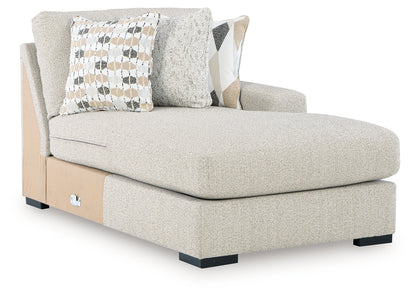 Laurelgrove Pebble Right-Arm Facing Corner Chaise - 7510517