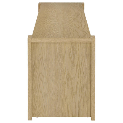 Laurelton 3-piece Entertainment Center TV Stand Light Oak - 708222-SET