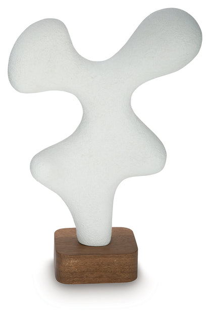 Lavarsen White/Brown Sculpture - A2000839