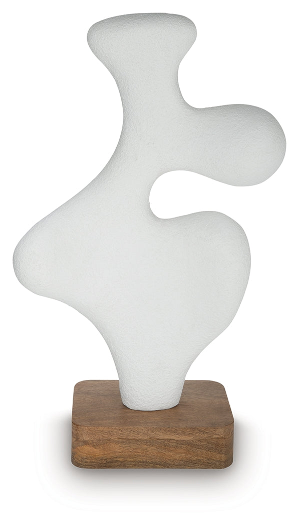 Lavarsen White/Brown Sculpture - A2000840