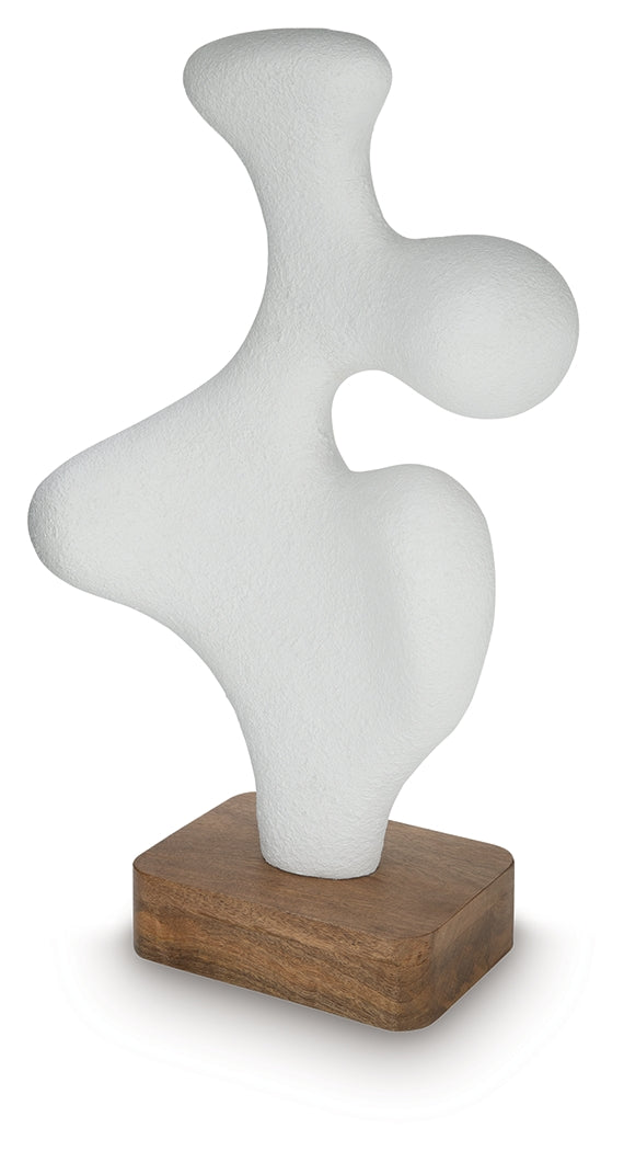 Lavarsen White/Brown Sculpture - A2000840