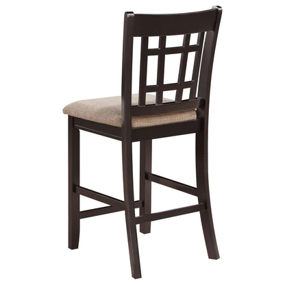Lavon Light Chestnut and Espresso 5-Piece Counter Height Dining Set from Coaster - Luna Furniture