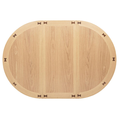 Lavon 5-piece Oval Extension Leaf Dining Set Light Oak - 106620-S5