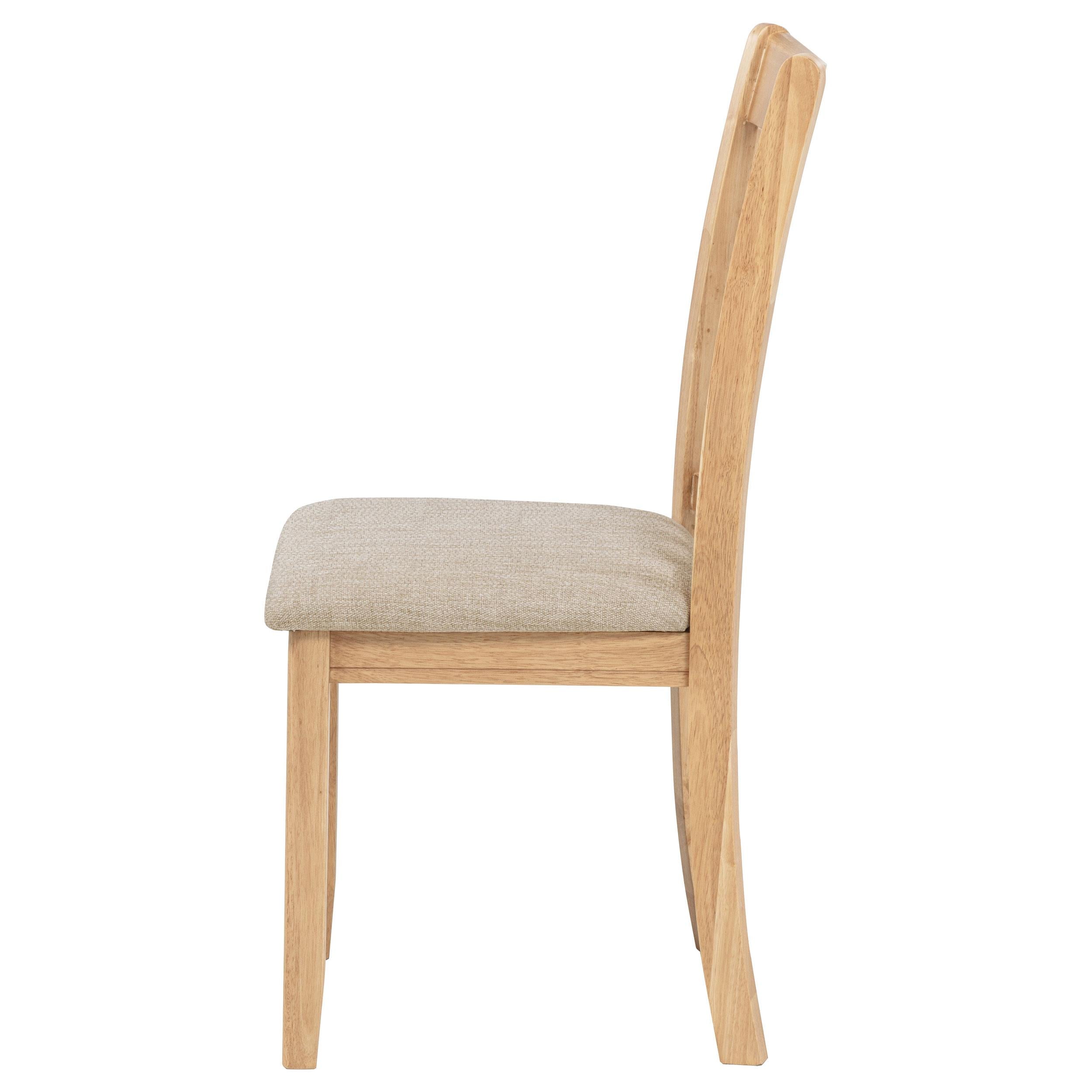 Lavon Wood Dining Side Chair Grey and Light Oak (Set of 2) - 106622
