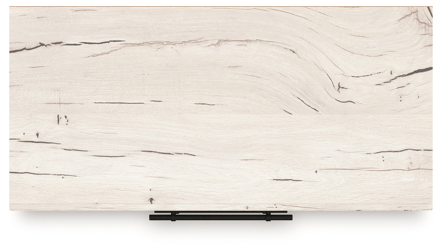 Lawroy Full Panel Bed with Mirrored Dresser, Chest and Nightstand in Light Natural from Ashley - Luna Furniture