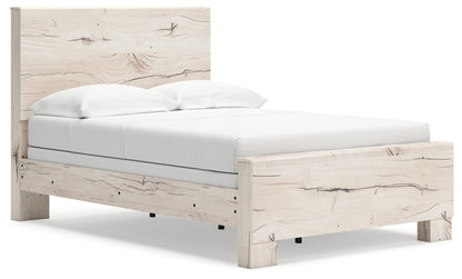 Lawroy Light Natural Full Panel Bed - B2310B16