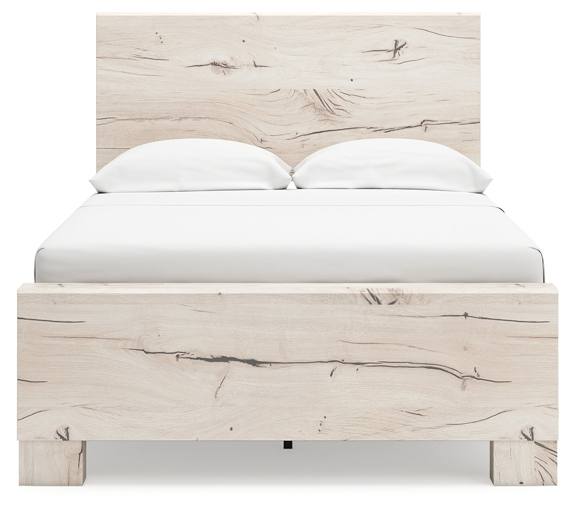 Lawroy Light Natural Full Panel Bed - B2310B16