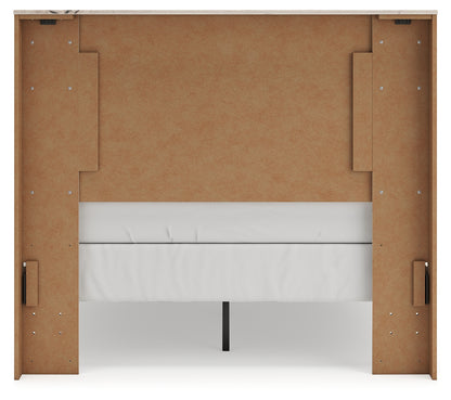 Lawroy Light Natural Full Panel Bed - B2310B16