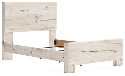 Lawroy Light Natural Full Panel Bed - B2310B16
