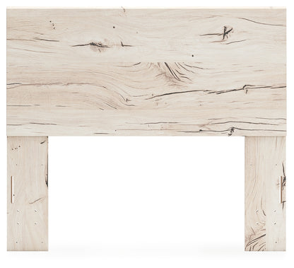 Lawroy Light Natural Full Panel Headboard, Dresser and Mirror - B2310B28