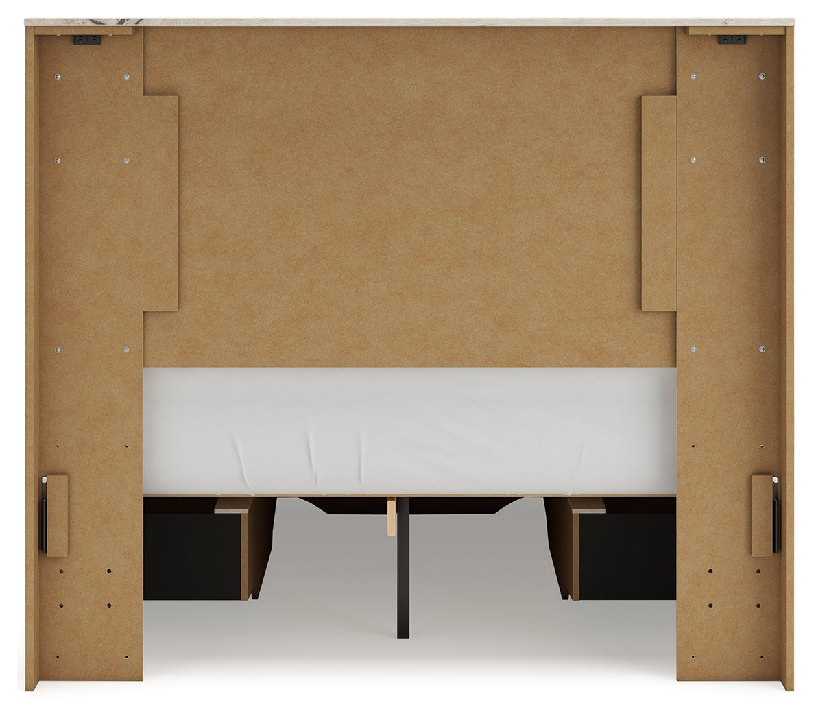 Lawroy Light Natural Full Panel Storage Bed - B2310B24