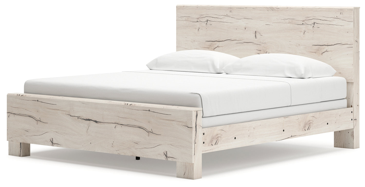 Lawroy Light Natural King Panel Bed - B2310B10