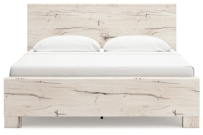 Lawroy Light Natural King Panel Bed - B2310B10