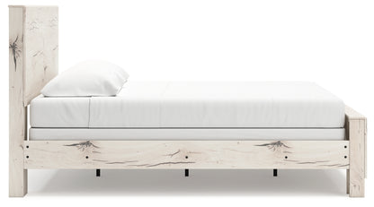 Lawroy Light Natural King Panel Bed - B2310B10
