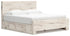 Lawroy Light Natural King Panel Bed with Storage - B2310B13