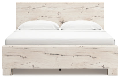 Lawroy Light Natural King Panel Bed with Storage - B2310B13