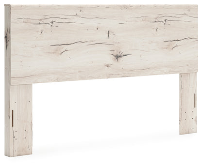 Lawroy Light Natural King Panel Headboard, Dresser and Mirror - B2310B26