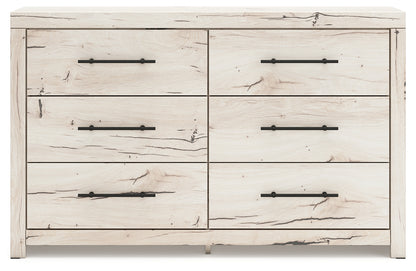 Lawroy Light Natural Queen Storage Bed, Dresser and Nightstand - B2310B38